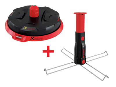 Runpo kabelafroller XB300 multifuncioneel X-Board 300KG met opzetstuk super handig in gebruik