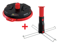 Runpo kabelafroller XB300 multifuncioneel X-Board 300KG met opzetstuk super handig in gebruik - thumbnail