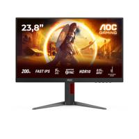 AOC 24G4HA, Gaming-Monitor - (60.5 cm (23.8 Zoll), schwarz (matt), FullHD, Fast-IPS, Adaptive-Sync, G-Sync kompatibel, 200Hz Panel)(TFT/LCD) [Energieklasse E] (24G4HA) - thumbnail