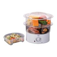 Stoomkoker JATA CV200 Wit 400 W 2 x 2.55 x 1.5 cm Plastic - thumbnail