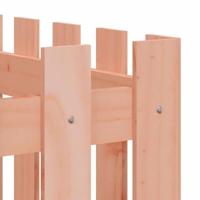 Plantenbak verhoogd hekontwerp 150x50x70 cm massief douglashout - thumbnail