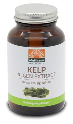 Mattisson Kelp algenextract 150mcg jodium 200 Tabletten Mattisson Kelp algenextract 150mcg jodium 200 Tabletten