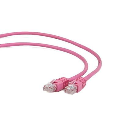 UTP Cat5E patchkabel roze 0.5 meter