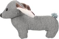 Hondenknuffel Hond Britta, grijs - thumbnail