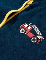 Playshoes badjas Brandweerauto Marine-146-152 - thumbnail