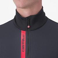 Castelli Entrata Thermal fietsshirt lange mouw zwart/rood heren S - thumbnail