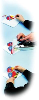 Hama strijkkralenbordje maxi jongen