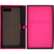 Senza Raw Leather Cover Apple iPhone 7 Plus/8 Plus Chestnut Brown