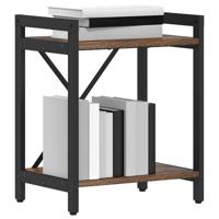 Boekenkast Gerookt eiken 40 x 30 x 48.5 cm Bewerkt hout - thumbnail