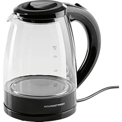 GourmetMaxx Waterkoker Aantal/Volume: 1.8 l Zwart GourmetMaxx Waterkoker Aantal/Volume: 1.8 l Zwart