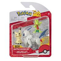 Pokemon Battle Figure Pack - Absol, Mimikyu, Treecko - thumbnail