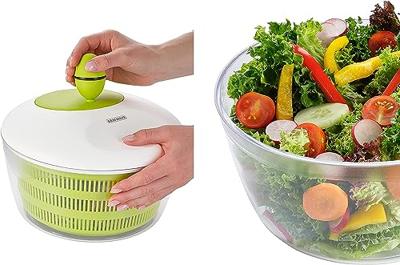 Leifheit slacentrifuge 4 liter wit lime