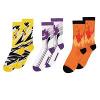 Pokémon Socks 3-Pack Pikachu, Charmander, Gengar 43-46 - thumbnail