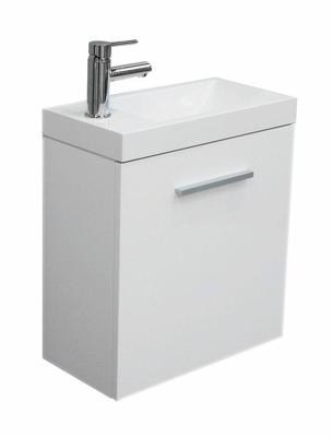 Wiesbaden Emma fonteinkastje + wastafel 50 x 25 x 50 cm wit