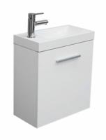 Wiesbaden Emma fonteinkastje + wastafel 50 x 25 x 50 cm wit - thumbnail