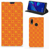 Huawei P Smart (2019) | Hoesje met Magneet | Batik Oranje - thumbnail