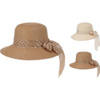 Hoed voor dames naturel - thumbnail