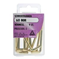 Schroefduim 60mm vermess 9st Deltafix - Deltafix - thumbnail