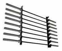 Toorx Wall Barbell Rack - Gunrack voor 8 halterstangen - thumbnail