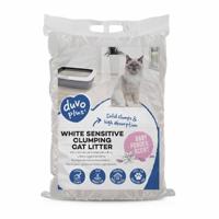 Duvo+ White Sensitive babypoeder kattenbakvulling - thumbnail