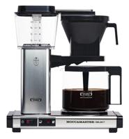 Moccamaster KBG SELECT Koffiefilter apparaat Zilver - thumbnail