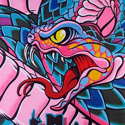 Saint's Row - Snake Mural Mousepad