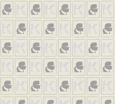 AS Creation Karl Lagerfeld Wit behang | 378422