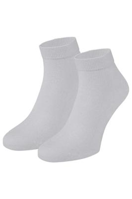 2-paar Bamboe quarter sokken - Halfhoge zachte bamboe sokken voor dames en heren