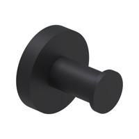 IVY Handdoekhaak - enkel - groot - Mat zwart PED 6500602 - thumbnail