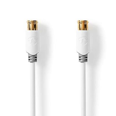 Nedis F Quick-F Quick Cables | F-Male Quick naar F-Male Quick | 10 m | Wit | 1 stuks - CSBW41300WT100 CSBW41300WT100 Nedis F Quick-F Quick Cables | F-Male Quick naar F-Male Quick | 10 m | Wit | 1 stuks - CSBW41300WT100 CSBW41300WT100