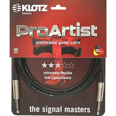 Klotz Pro Artist gitaarkabel jack 2p - jack 2p recht 1.5 meter