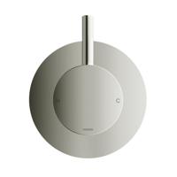 Hotbath Cobber Afbouwdeel Douchemengkraan Glanzend Nikkel CB031 - thumbnail