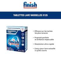 Finish Finish Vaatwastabletten Professional Powerball - 125 Tabletten - thumbnail