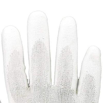 Asatex Snijbestendige handschoen | maat 6 wit | EN 388 PSA-categorie II | HDPe m.polyurethaan | 10 paar - 3710/6 3710/6