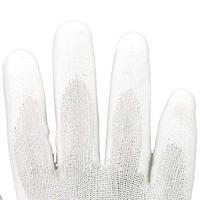 Asatex Snijbestendige handschoen | maat 6 wit | EN 388 PSA-categorie II | HDPe m.polyurethaan | 10 paar - 3710/6 3710/6 - thumbnail