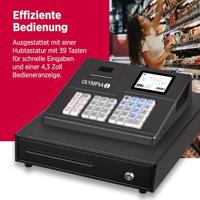 Olympia K 100 Kasregister Zwart - thumbnail