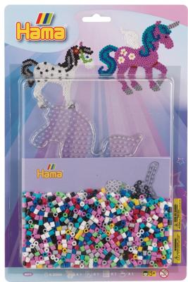 Hama strijkkralenset parel blister (2000st.)