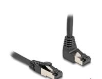 Delock 80394 RJ45 Netwerkkabel, patchkabel CAT 8.1 S/FTP 1.00 m Zwart 1 stuk(s) - thumbnail