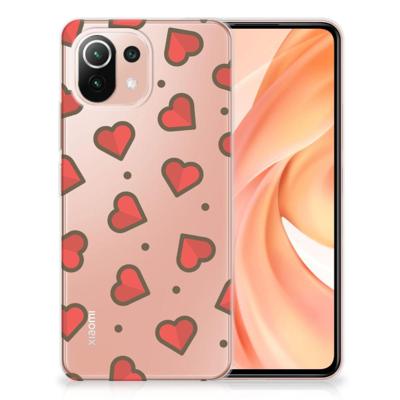 Xiaomi Mi 11 Lite | 11 Lite 5G NE | TPU bumper | Hearts