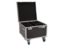ROADINGER Flightcase 4x LED Theatre COB 100 series with wheels - thumbnail