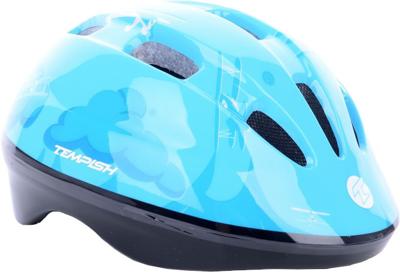 Tempish - raybow - skatehelm - blauw - lichtgewicht helm met ventilatie - maat 47-49cm (s)