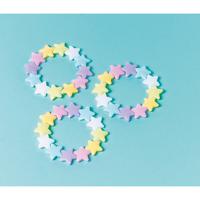 Amscan INT390300 Roze, Paars, Turkoois, Wit, Geel Kunststof - thumbnail