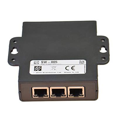 Brainboxes Ethernet naar 3 relaisadapter