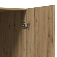 Wasmachinekast 70,5x71,5x91,5 cm artisanaal eikenkleurig - thumbnail