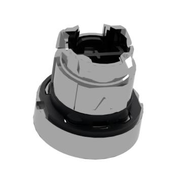 Schneider Electric ZB4BH02 ZB4BH02 (Ø) 22 mm Zonder markering Chroom, Zwart 1 stuk(s)