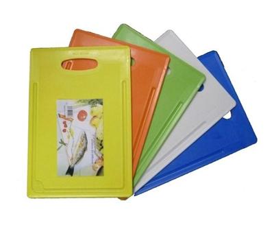 Snijplank kunststof 24X35X0,6 ass. kleur