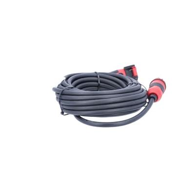 as - Schwabe SchukoUltra II Gummi Verlängerungsleitung H07RN-F 3G1,5, 10 m, extrem robust, für Gewerbe / Baustelle / Außenbereich, schwarz, 62250