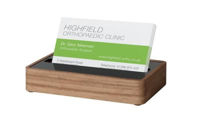 Sigel SI-VA200 Visitekaarthouder Eikenhout Sigel SI-VA200 Visitekaarthouder Eikenhout