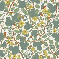 Dutch Wallcoverings Lina II - Ewald - Turquoise - thumbnail