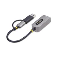 USB-kabel Startech C21GA-USB-ETHERNET Grijs - thumbnail